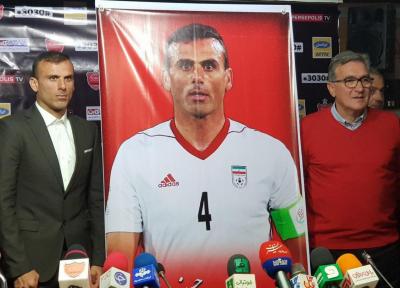 حسینی: نمی خواهم برای تیم ملی و هوداران تنشی به وجود بیاورم، رویای حضور در دومین جام جهانی را داشتم