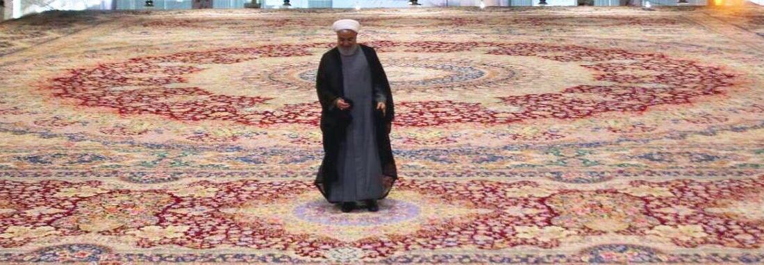 بزرگترین فرش یکپارچه دنیا در تبریز رونمایی شد
