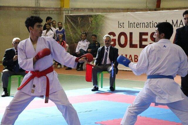 خاتمه مسابقات بین المللی کاراته گلستان کاپ