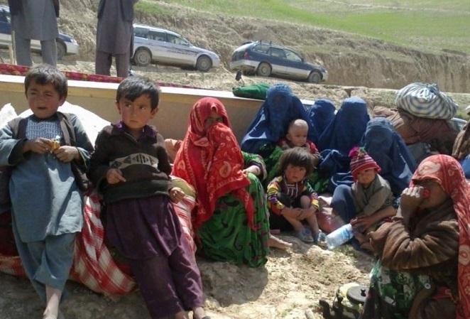 آواره شدن بیش از 375 هزار افغانستانی در سال 2019