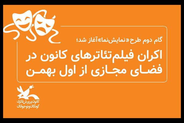 اکران فیلم تئاترهای کانون پرورش فکری در فضای مجازی از اول بهمن